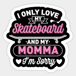 Skateboard Daughter Sticker